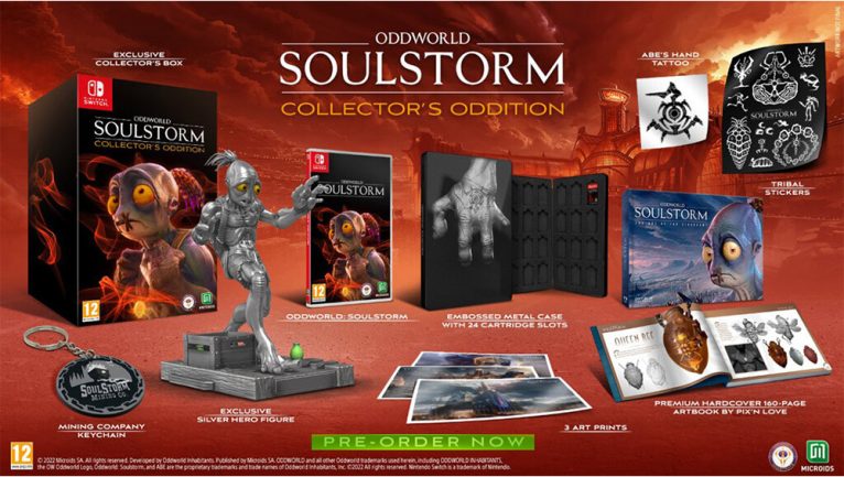 „Oddworld Soulstorm“ Collectors Edition & Limited Edition ab 2022 auch für Nintendo Switch – Update2