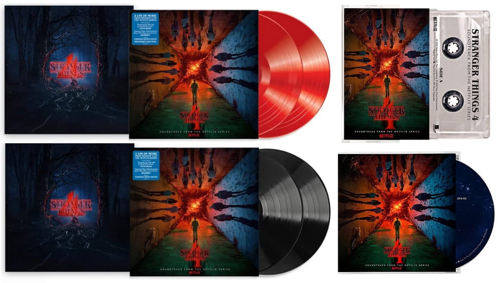 „Stranger Things Season 4“ Soundtrack ab September 2022 auf Vinyl, MC & CD
