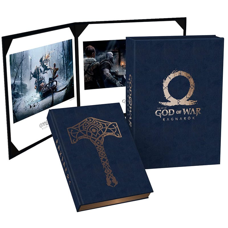 „The Art of God of War Ragnarök“ ab Dezember 2022 als Deluxe Edition & Standard Variante – Update2