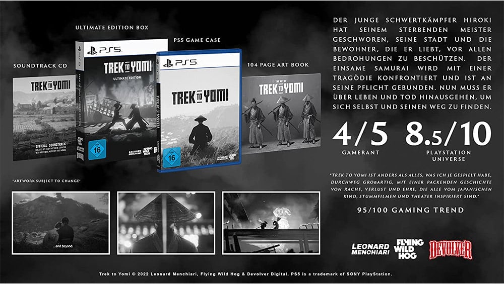 „Trek To Yomi“ ab März 2023 als Deluxe Edition & Standard Variante – Update2