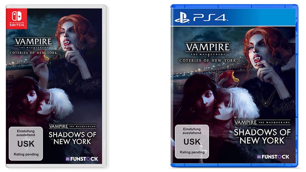 Vampire the Masquerade Coteries and Shadows of New York on PS4