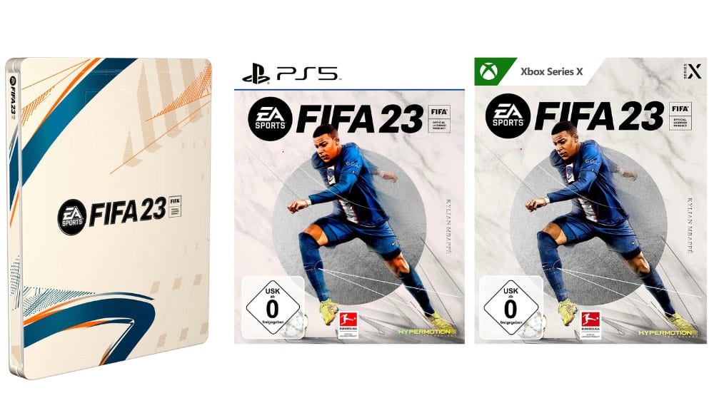 Fifa 23 ab September 2022 in verschiedenen Varianten für Playstation 5/4,  Xbox Series X/ One, Nintendo Switch & PC - Update