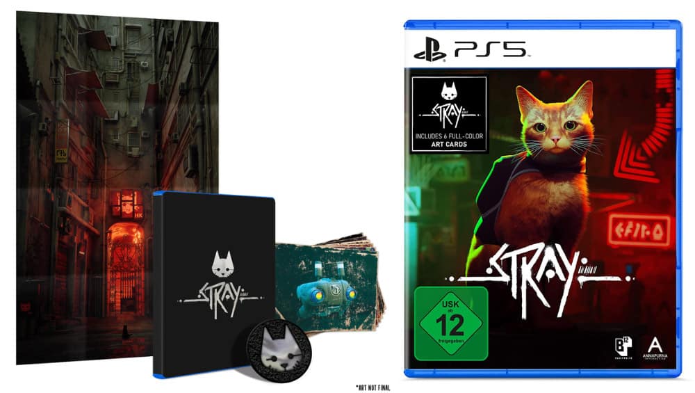 „Stray“ ab 4. Quartal 2022 als Special Edition für die Playstation 5/4 & Soundtrack auf Vinyl – Update4