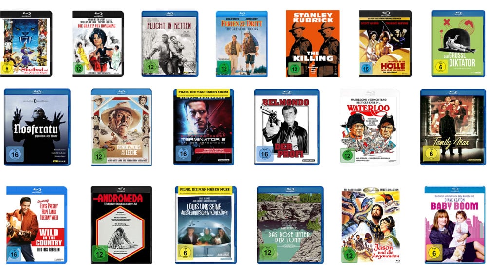 4 Blu-rays oder DVDs für 22€ – Auswahl aus über 200 Artikeln – Aktion endet bald
