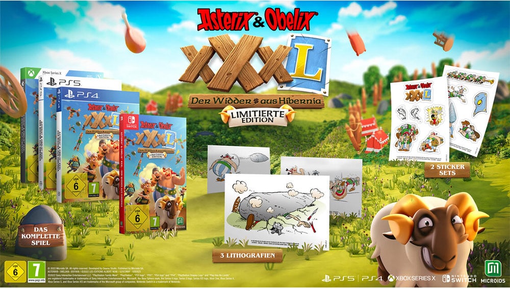 „Asterix & Obelix XXXL: Der Widder aus Hibernia“ ab 4. Quartal 2022 als Limited Edition & Collectors Edition – Update4