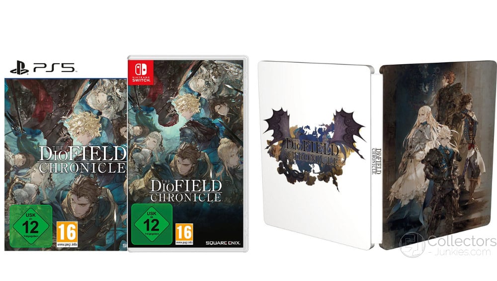 „The DioField Chronicle“ Steelbook, Collectors Edition & Standard Varianten ab September 2022 – Update3