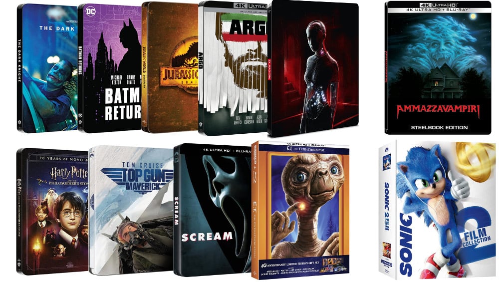 Reduzierte Steelbooks & Neuheiten bei Amazon Italien – unter anderem: E. T. – Der Außerirdische 4K Special Edition für 39,99€