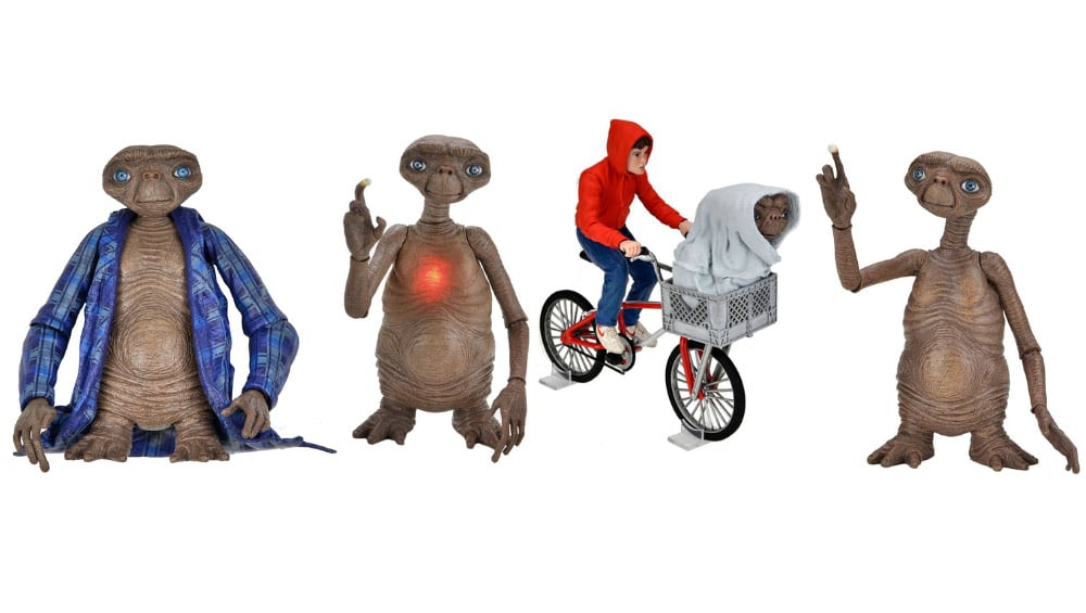 „E.T. Der Außerirdische“ verschiedene Actionfiguren ab 2023 von Neca