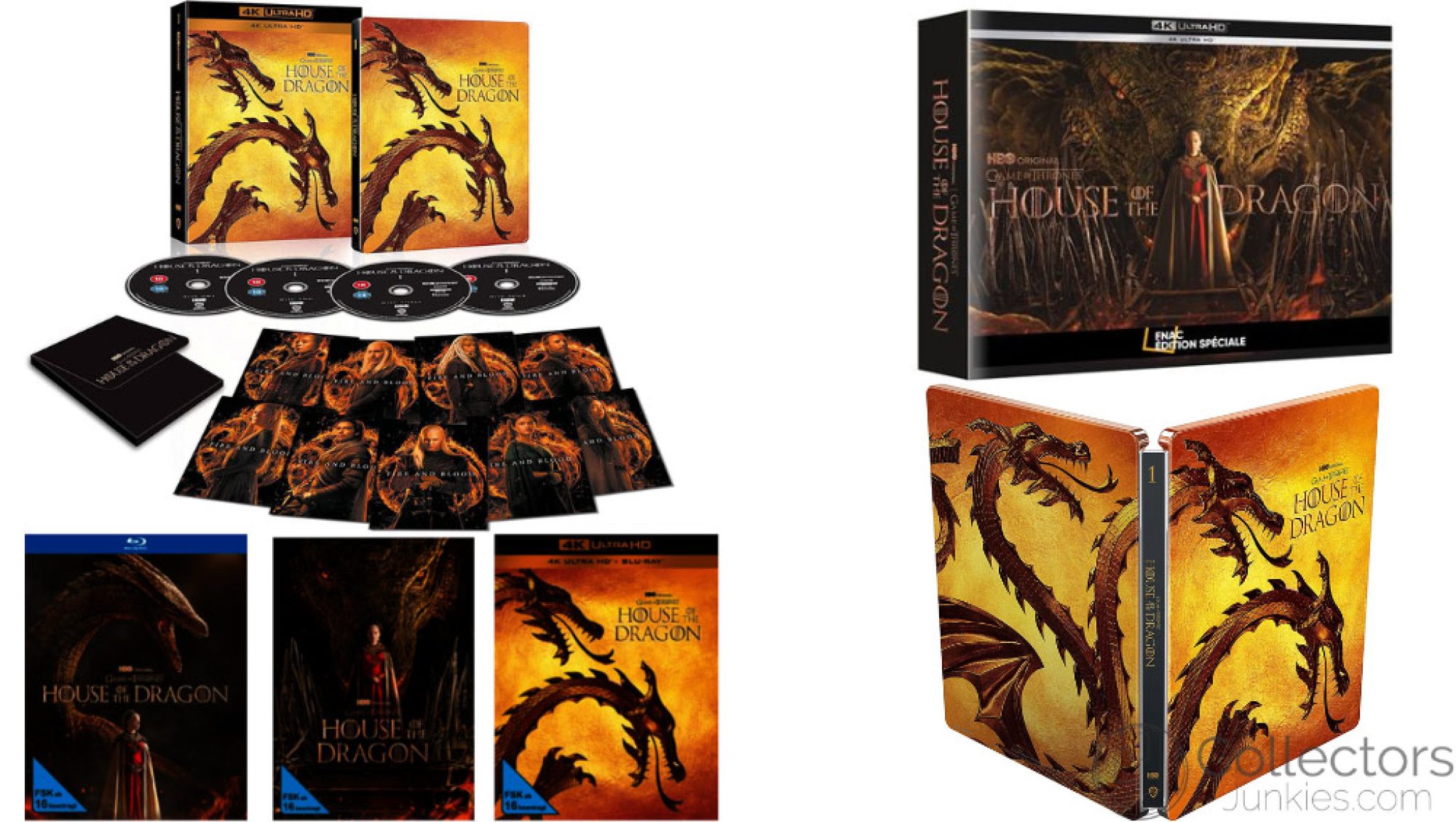 "House of the Dragon" Staffel 1 im 4K Steelbook & Standards auf 4K UHD