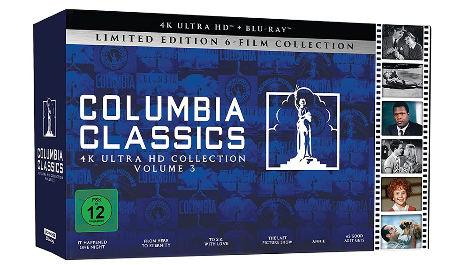 Columbia Classics Volume 3 4k Ultra Hd Collection Mit 6 Filmen Ab 4