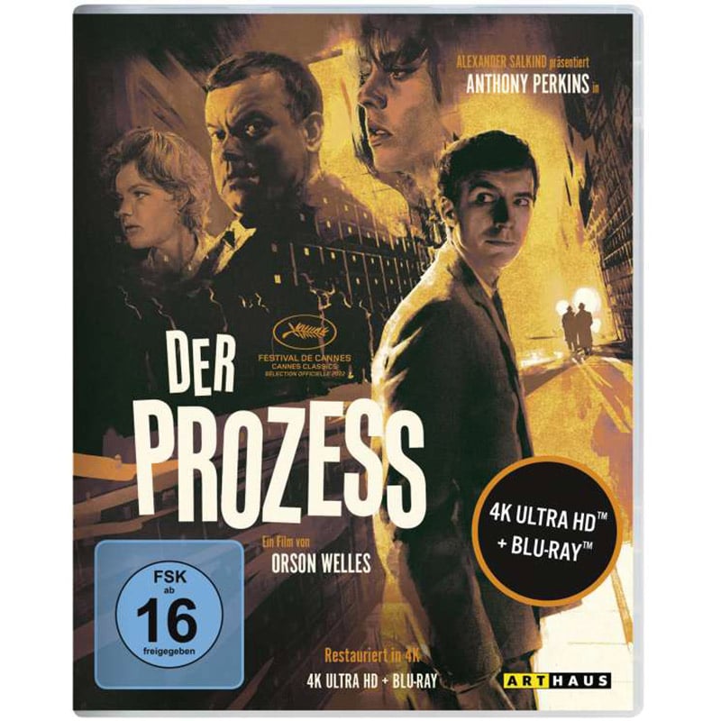 „Der Prozess (1962)“ ab Dezember 2022 auf 4K UHD, Blu-ray & DVD