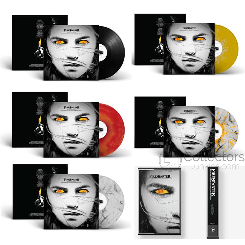 „Firestarter“ Soundtrack ab Oktober 2022 in verschiedenen Vinyl Sets, auf CD & Kassette