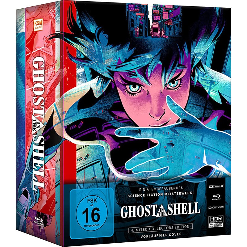 „Ghost in The Shell“ 4K Collectors Edition Box A für 78,54€