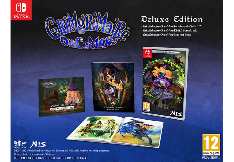 „GrimGrimoire OnceMore“ ab Frühjahr 2023 als Limited Edition & Deluxe Edition für die Playstation 5/4 & Nintendo Switch – Update2