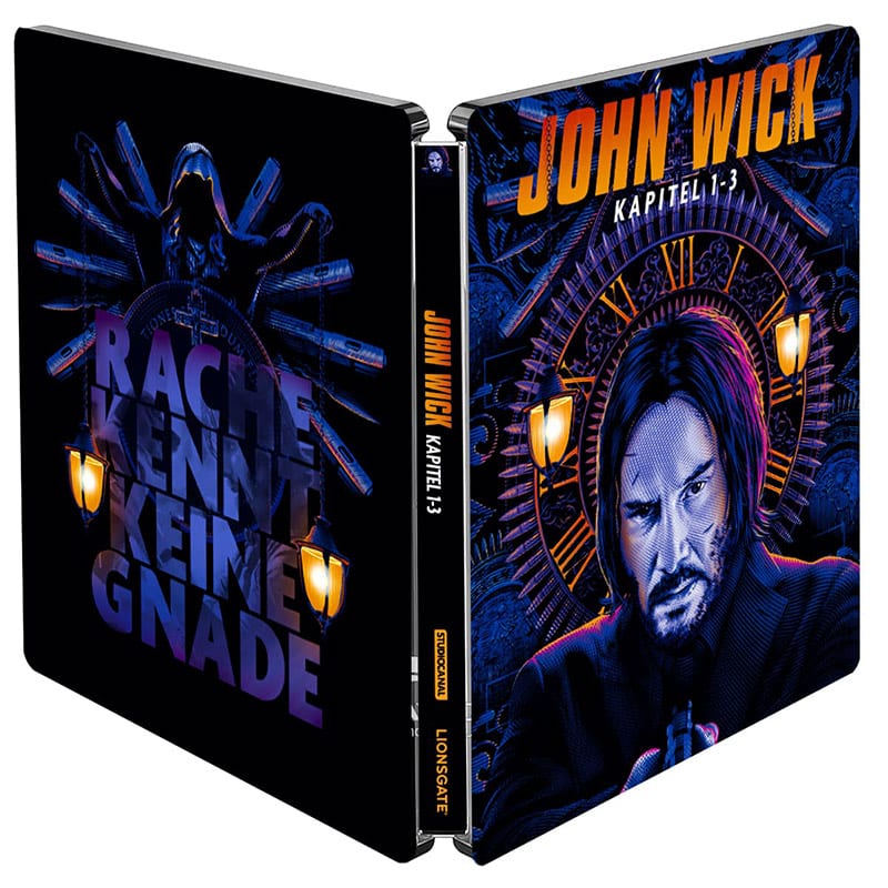 „John Wick: Kapitel 1-3“ 4K Steelbook für 37,99€