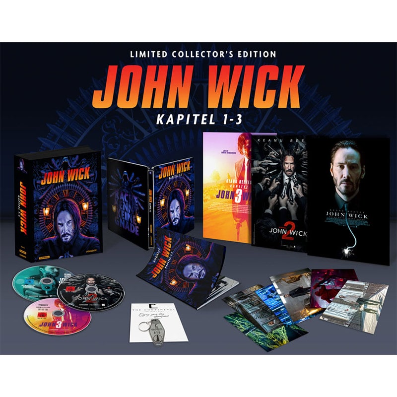 „John Wick: Kapitel 1-3“ 4K Collectors Edition für 39,99€