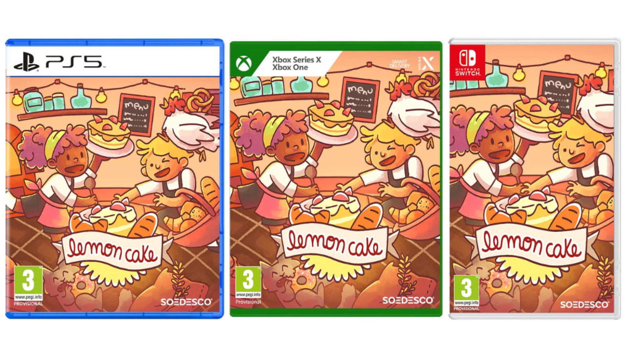 "Lemon Cake" ab November 2022 für die Nintendo Switch, Playstation 5/4