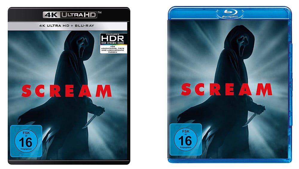 „Scream (2022)“ auf Blu-ray für 9,99€ & 4K UHD für 19,99€