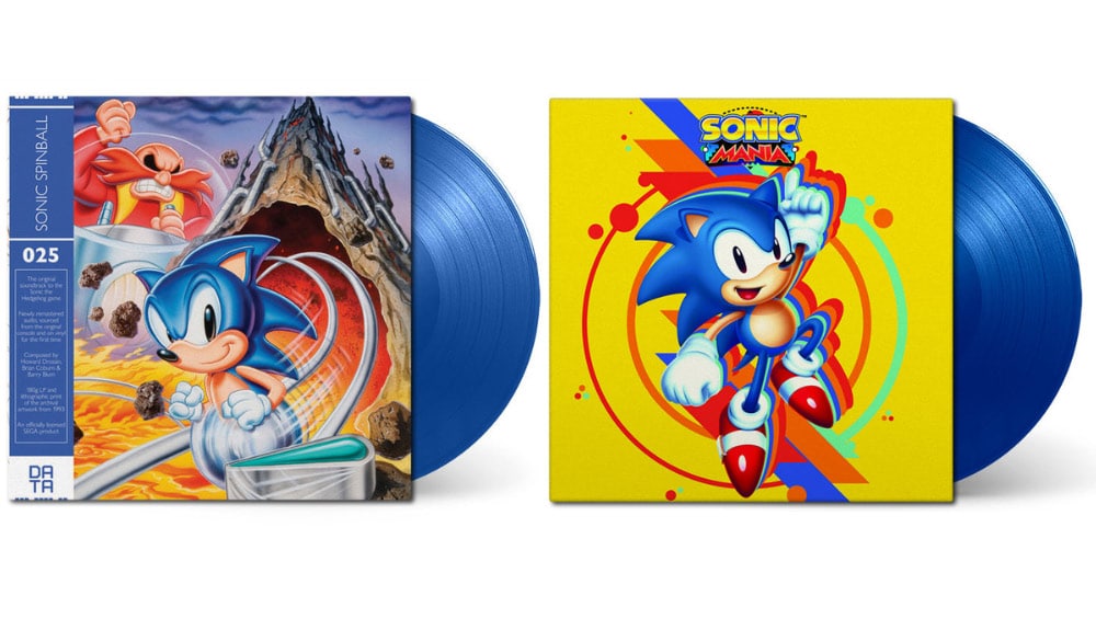 „Sonic Spinball & Sonic Mania“ Game Soundtracks ab Oktober auf Vinyl