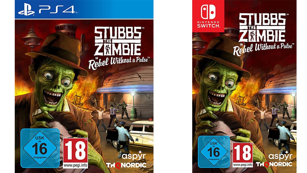 „Stubbs the Zombie in Rebel Without a Pulse“ für die Nintendo Switch & Playstation 4 für je 12,99€