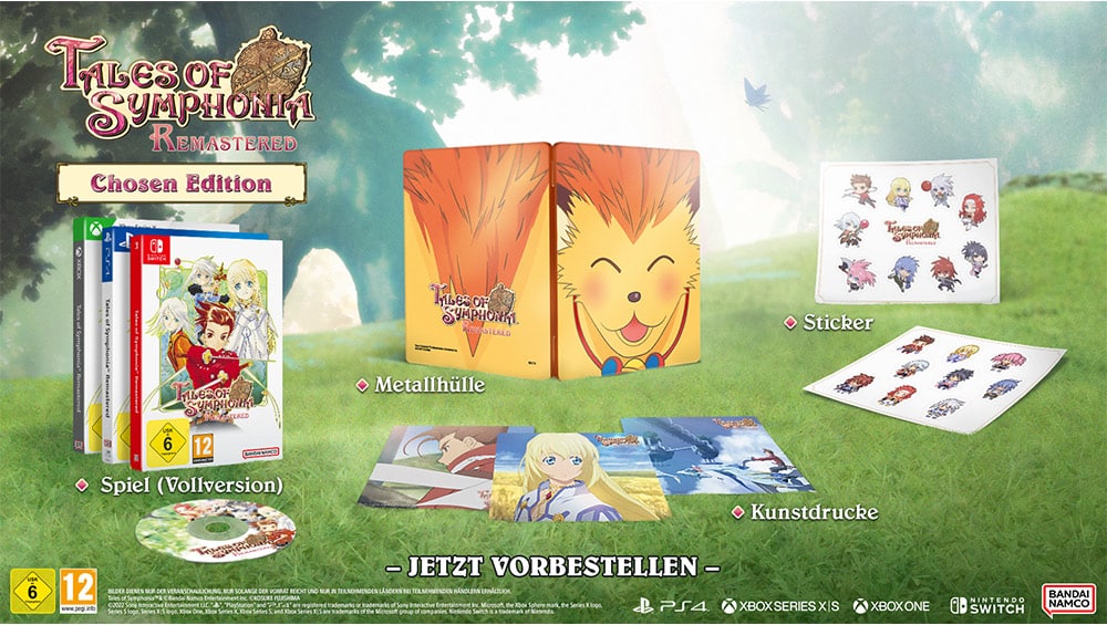 „Tales of Symphonia Remastered“ Limited Chosen Edition ab 2023 für Nintendo Switch, Playstation 4 & Xbox Series X/ One – Update4