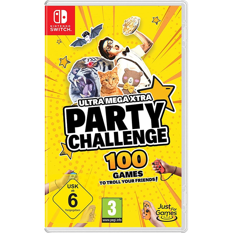 „Ultra Mega Xtra Party Challenge“ ab Oktober 2022 für die Nintendo Switch