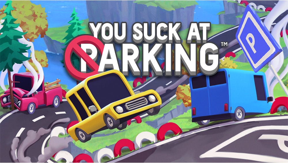 „You Suck at Parking“ physisch für die Playstation 5/4, Xbox Series X/ One und Nintendo Switch