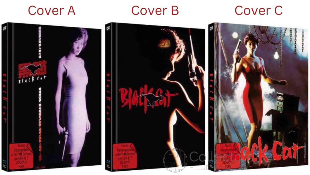 „Black Cat“ ab Januar 2023 in 3 Blu-ray Mediabooks