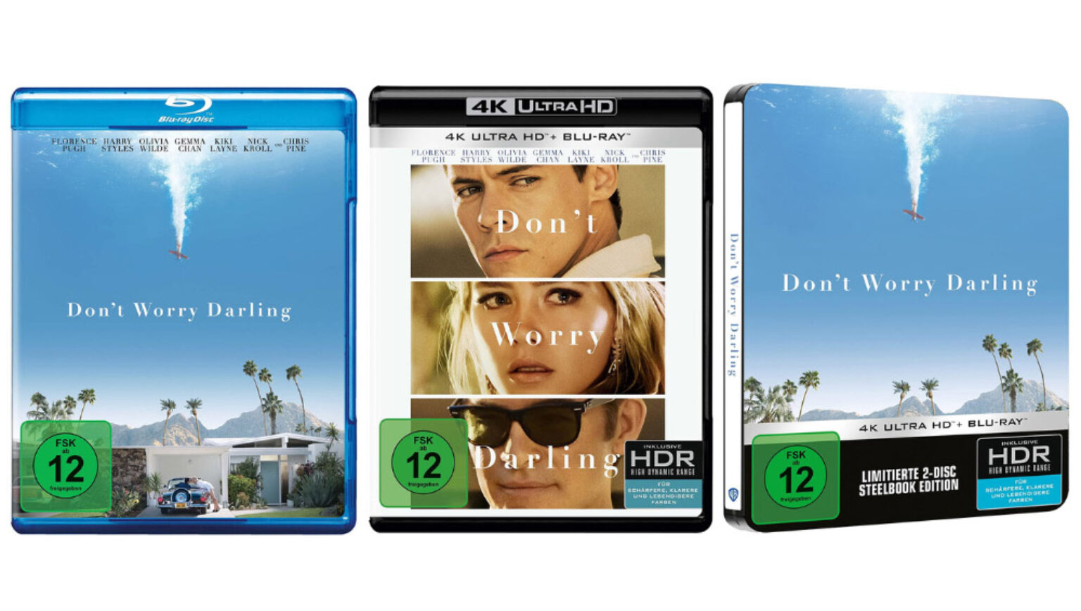 "Don't Worry Darling" Ab November 2022 Im 4K Steelbook & Auf 4K UHD ...