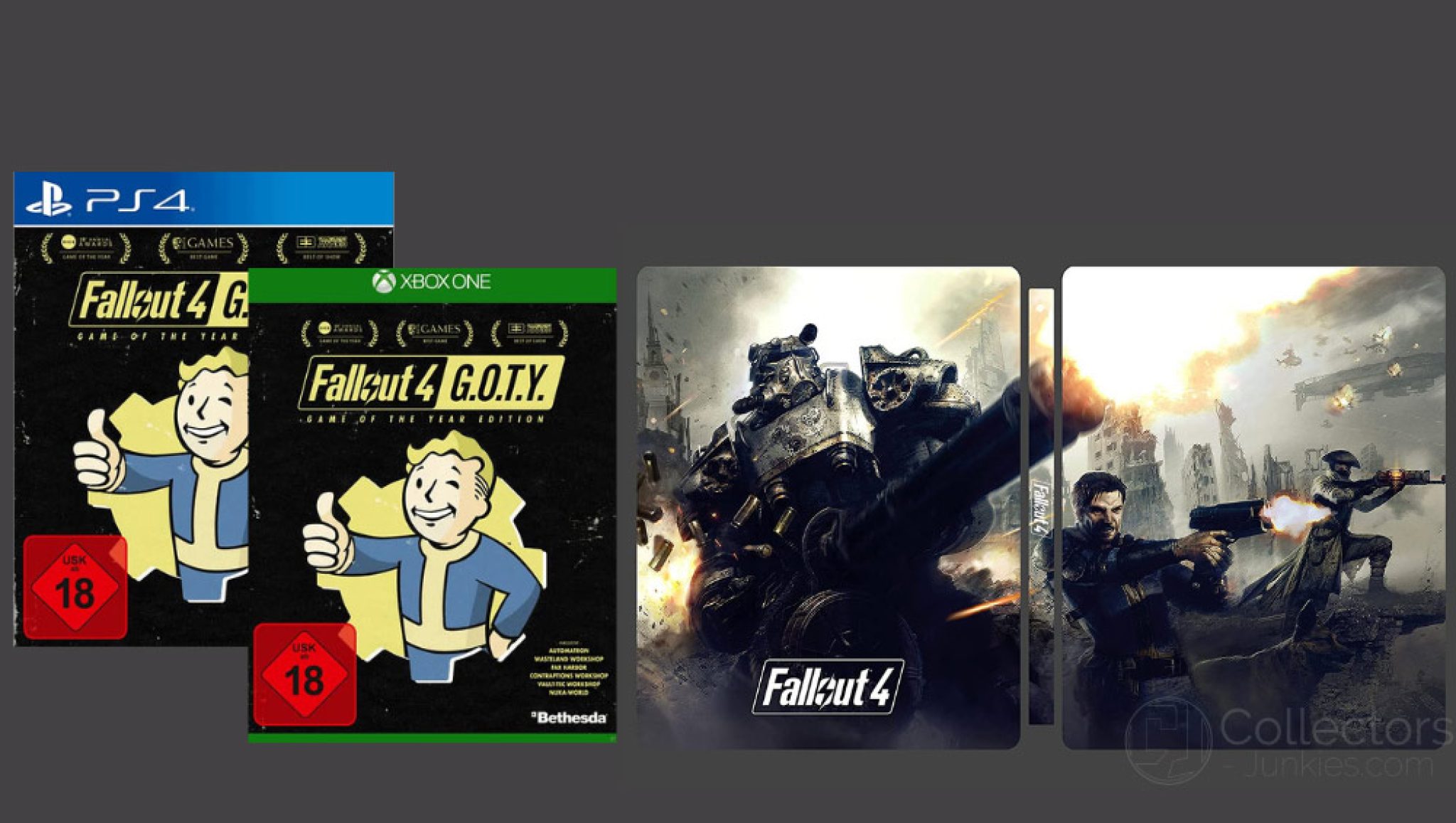 "Fallout 4 GOTY" Steelbook Edition ab Oktober 2022 für die Playstation ...