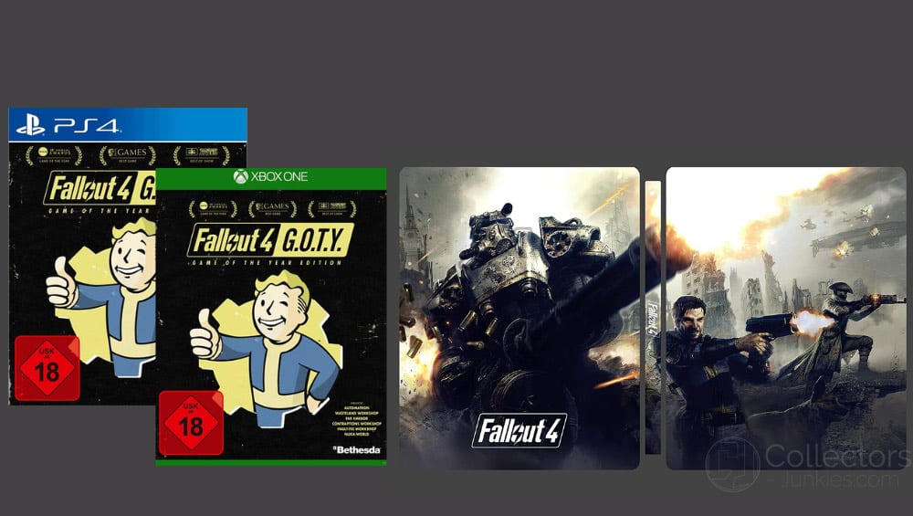 „Fallout 4 GOTY“ Steelbook Edition ab Oktober 2022 für die Playstation 4 & Xbox One