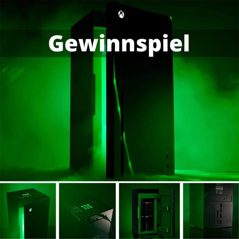 Gewinnspiel: Einen von 3 Xbox Series X Mini Kühlschränken – Beendet