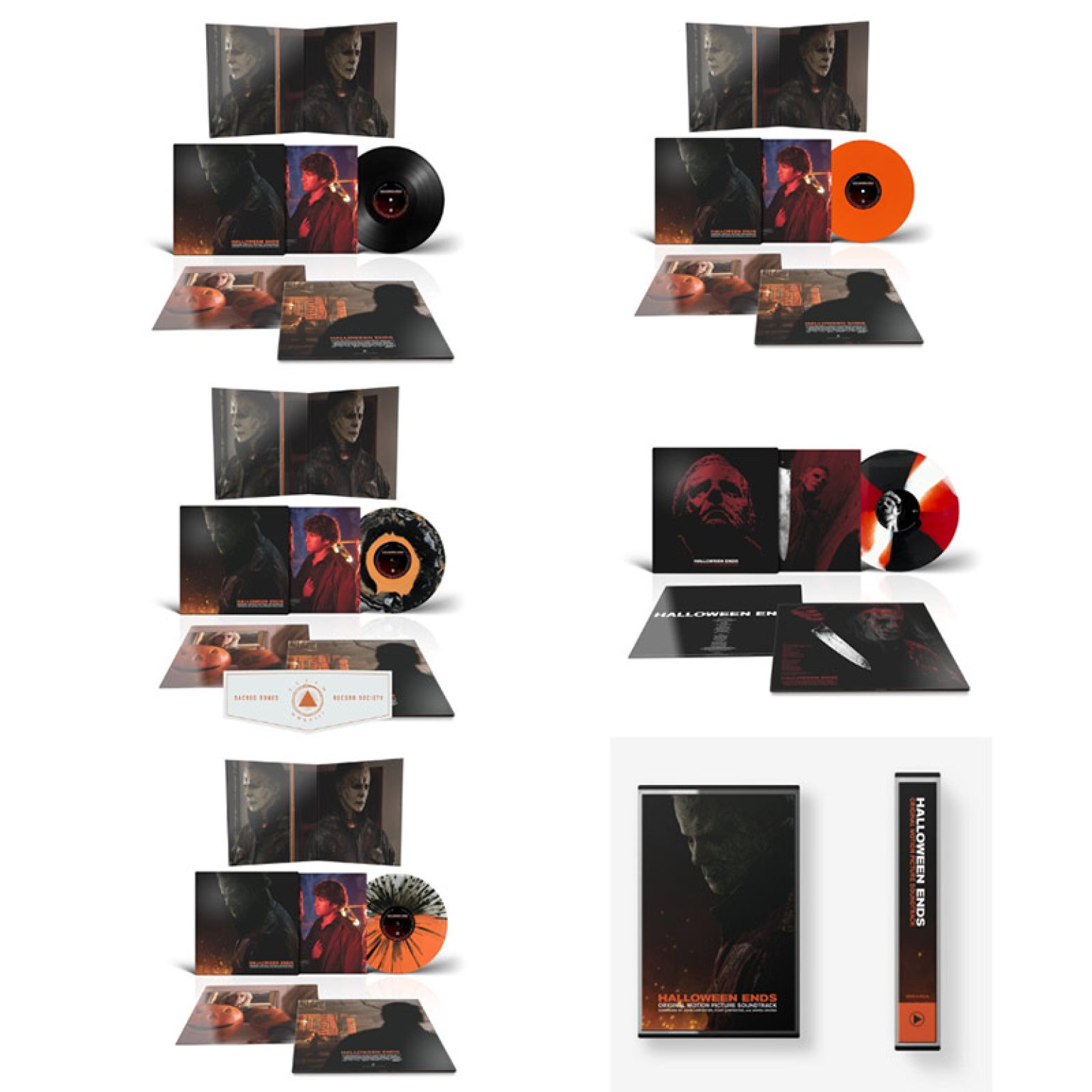 „Halloween Ends“ Soundtrack ab Januar 2023 in verschiedenen Vinyl Sets