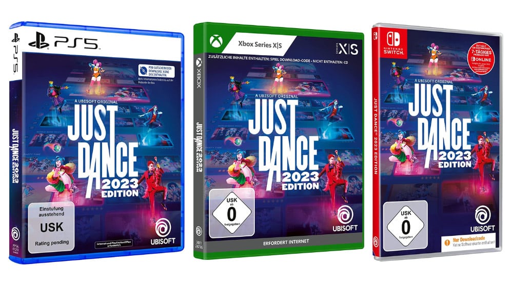 „Just Dance 2023“ als Code in a box Version für die Playstation 5, Xbox Series X/ One & Nintendo Switch – ab November 2022