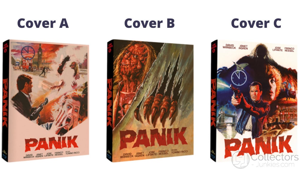 „Panik (1982)“ ab September 2022 in 3 Blu-ray Mediabooks – Update
