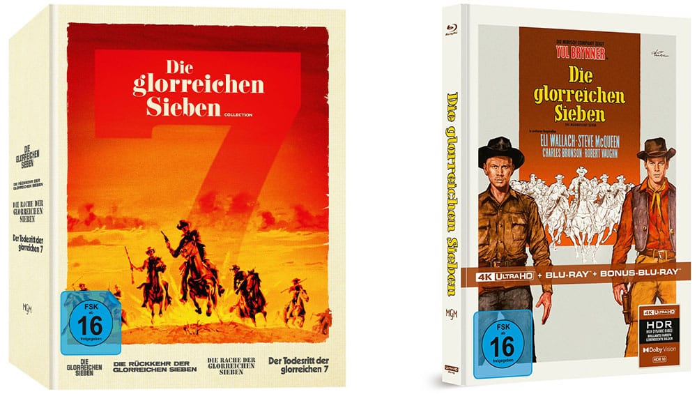 „Die glorreichen Sieben“ 4K Collectors Edition & Mediabook ab 2025 – Update3