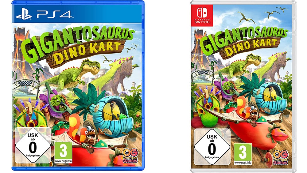„Gigantosaurus: Dino Kart“ ab März 2023 für Nintendo Switch, Playstation 5/4 & Xbox Series X/ One
