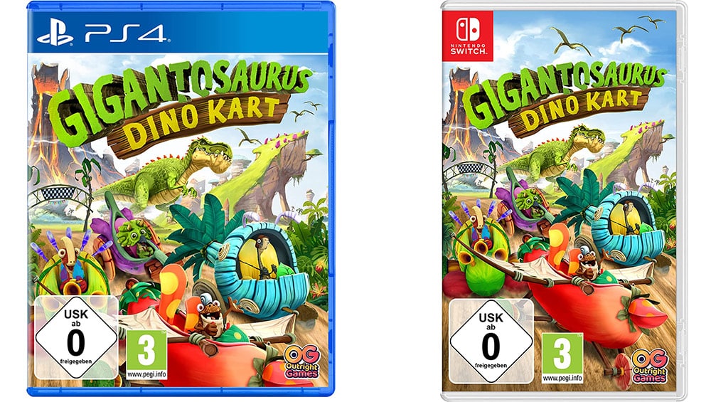 GIGANTOSAURUS: DINO KART Roars onto PC and consoles in 2023