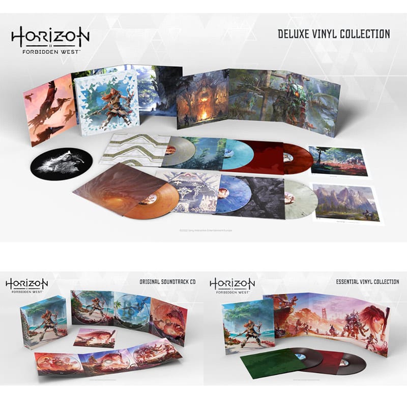 „Horizon Forbidden West“ kompletter Soundtrack als Deluxe Edition auf Vinyl, im CD Set und Essential LP Set ab März 2023 – Update3
