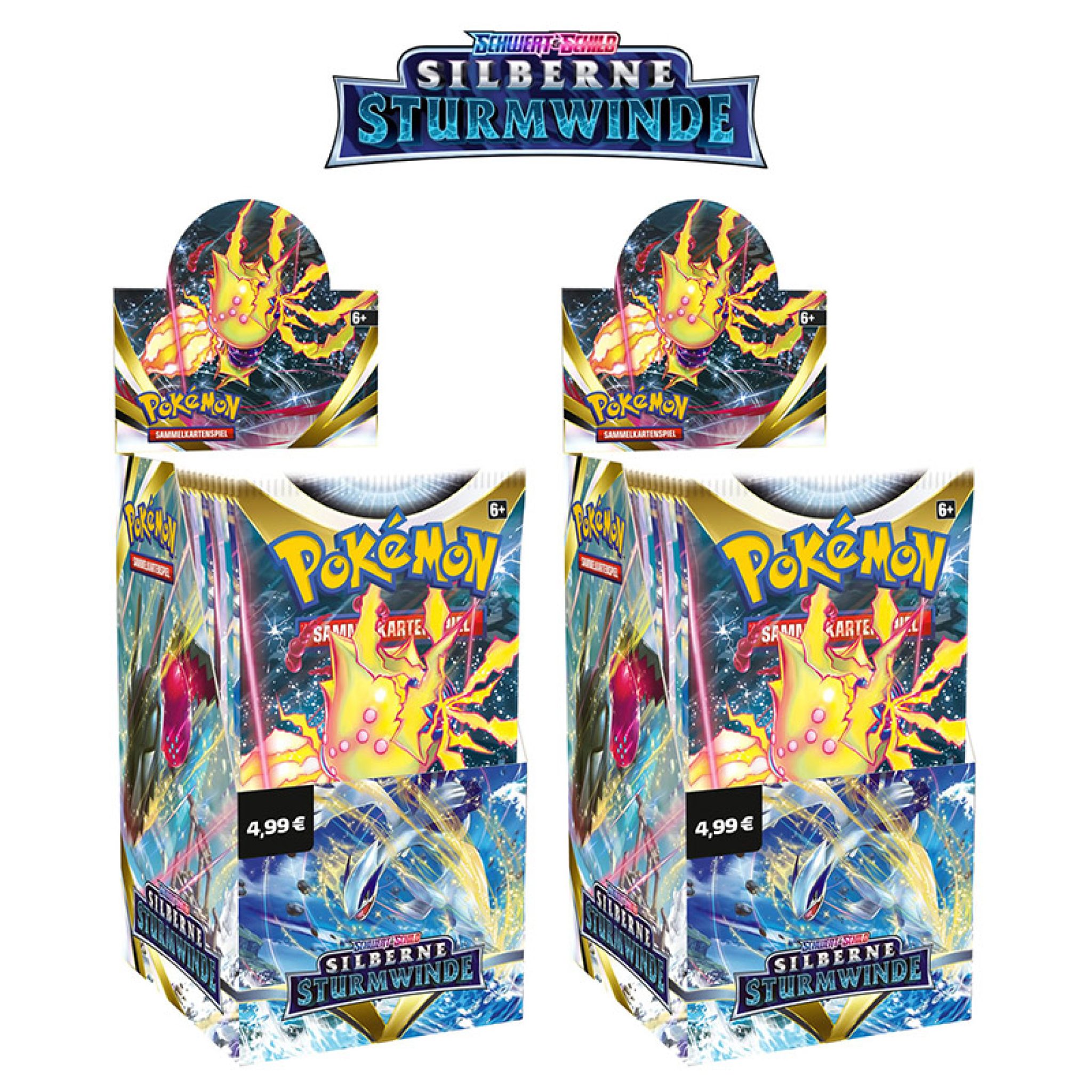 Pokemon Booster XY / Schwert & Schild / Farbenschock / Sonne & Mond