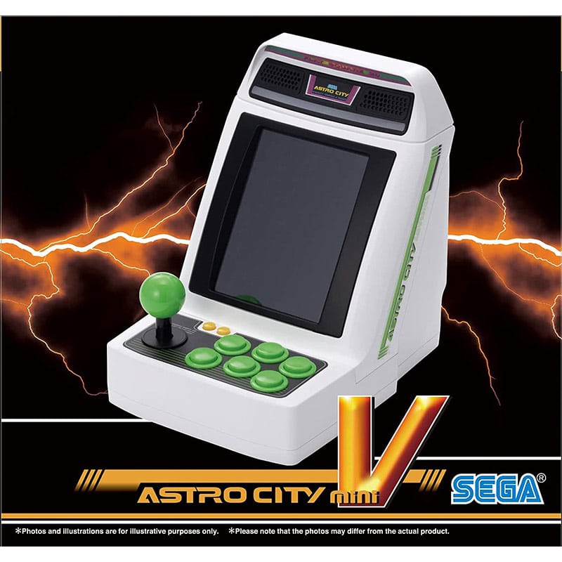 SEGA Astro City Mini V – Mini Konsole mit 22 Spielen ab Februar 2023