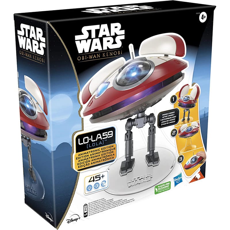 „Star Wars L0-LA59“ Interactive Electronic Droid Figur in der Animatronic Edition für 33,75€ zzgl. VSK (FR)