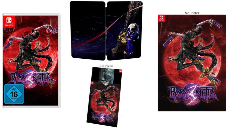 Bayonetta 3: Limited Trinity Masquerade Edition & Standard Variante inkl. Steelbook ab Oktober 2022  – Update13