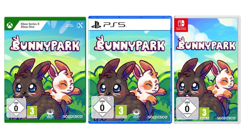 „Bunny Park“ ab November 2022 für Nintendo Switch, Playstation 5/4 & Xbox Series X/ One