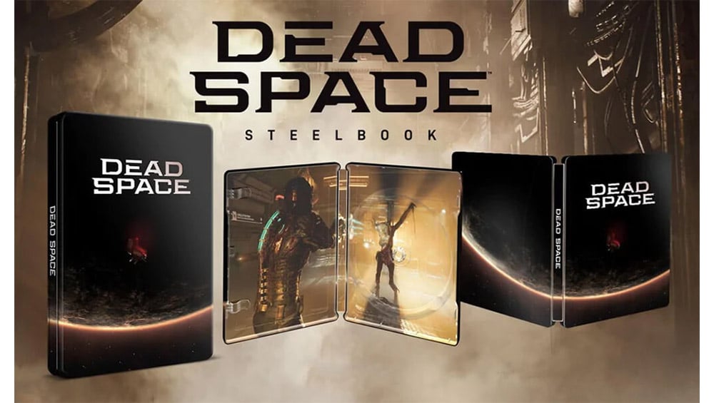 Dead Space Remake Custom Made Steelbook Case for PS4 PS5 Xbox Case Only