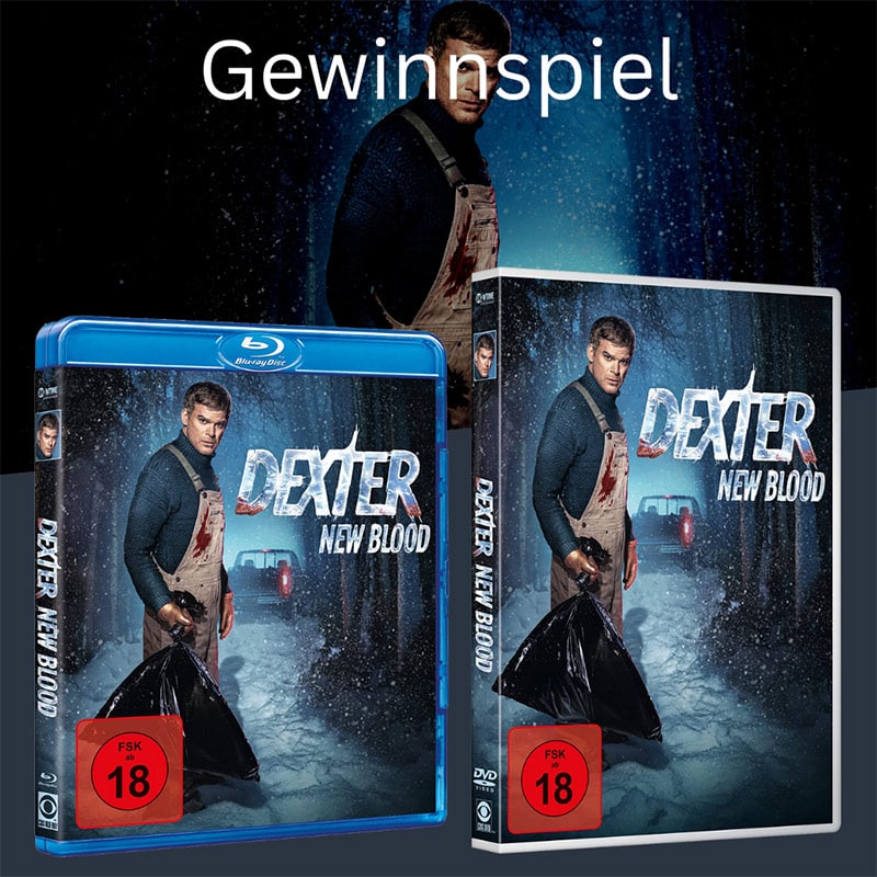 Gewinnspiel: Dexter: New Blood auf Blu-ray und 2x auf DVD – beendet