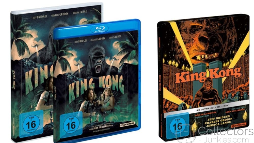 „King Kong (1976)“ ab 2022 im 4K Steelbook & Blu-ray Special Edition (DE/ FR) – Update4