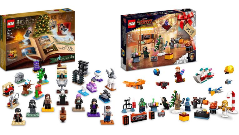 LEGO Harry Potter Adventskalender 2022 #76404 für 17,50€ & Guardians of The Galaxy Adventskalender 2022 #76231 für 21,99€