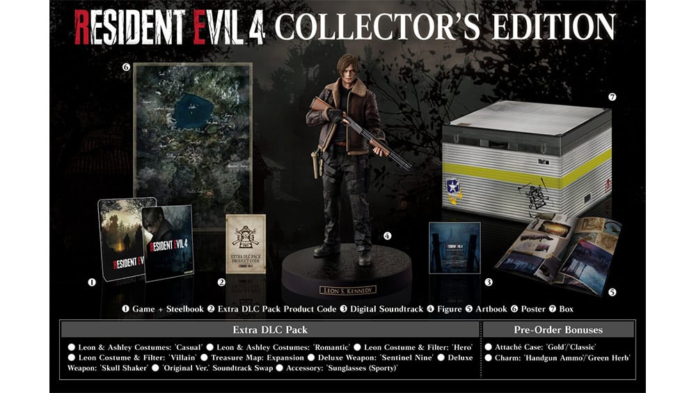 „Resident Evil 4 Remake“ Collectors Edition, Steelbook, Deluxe Edition & Standards ab März 2023 – Update6