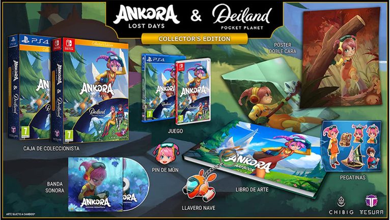 „Ankora Lost Days & Deiland Pocket Planet“ ab 1. Quartal 2023 als Collector’s Edition & Standard Variante – Update